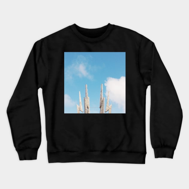 Bolt Out of the Blue Crewneck Sweatshirt by Cassia